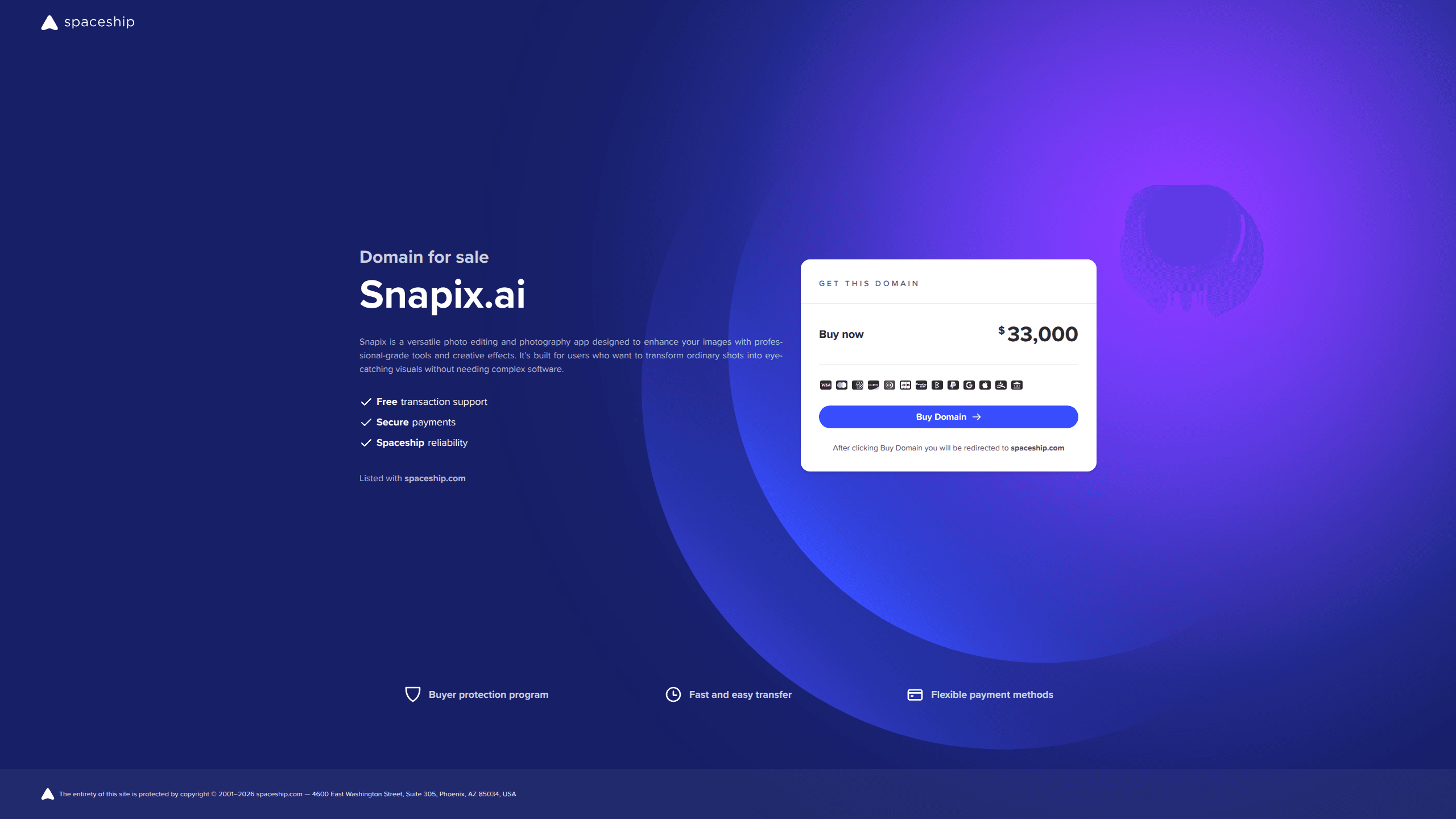 Snapix 的介面預覽