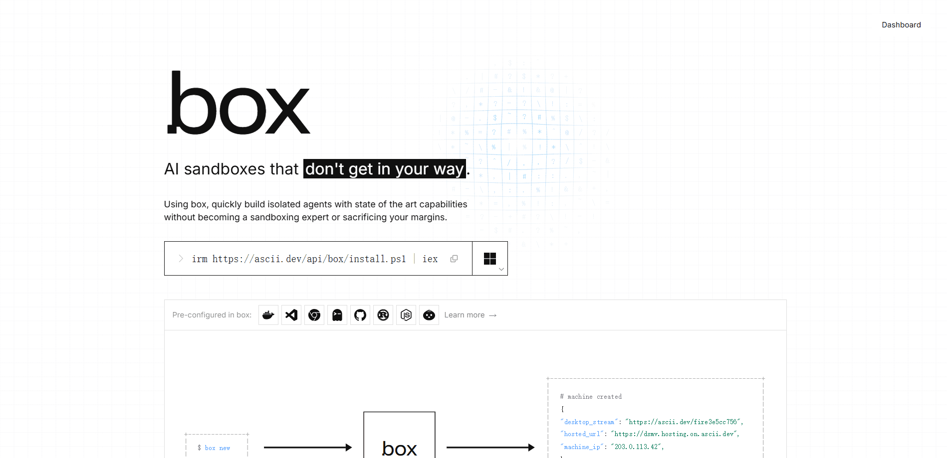 box 미리보기