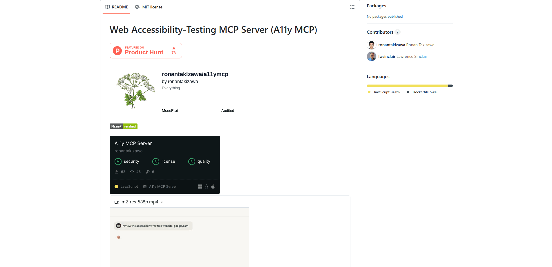 Web Accessibility Testing MCP 미리보기