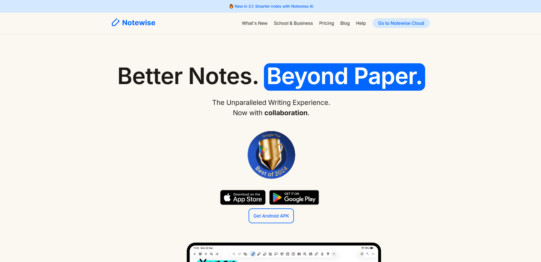 Notewise - AI Notes, PDF, Docs 미리보기