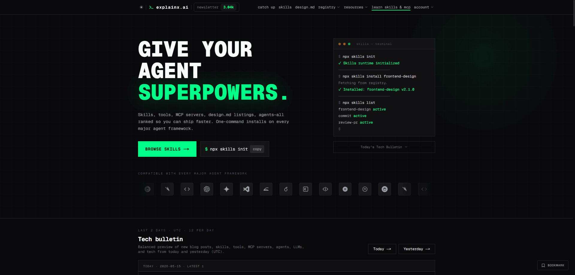 Interface preview of explainx ai
