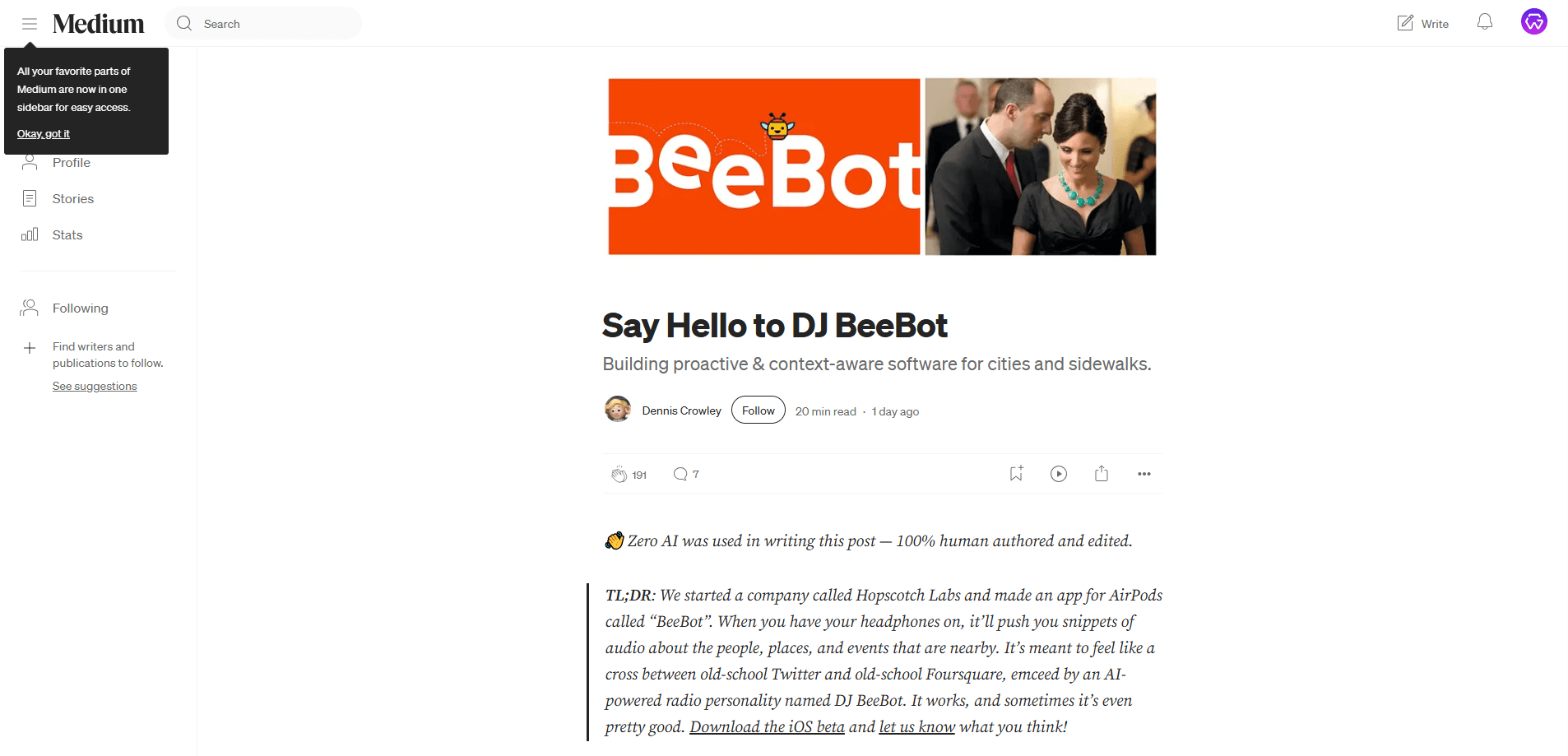 BeeBot for AirPods 미리보기