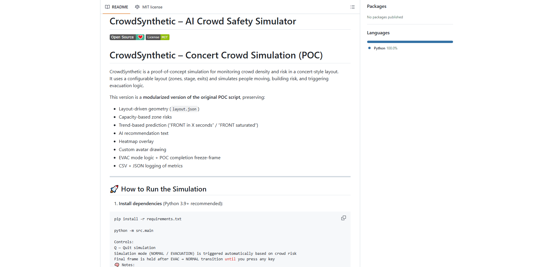 CrowdSynthetic 미리보기