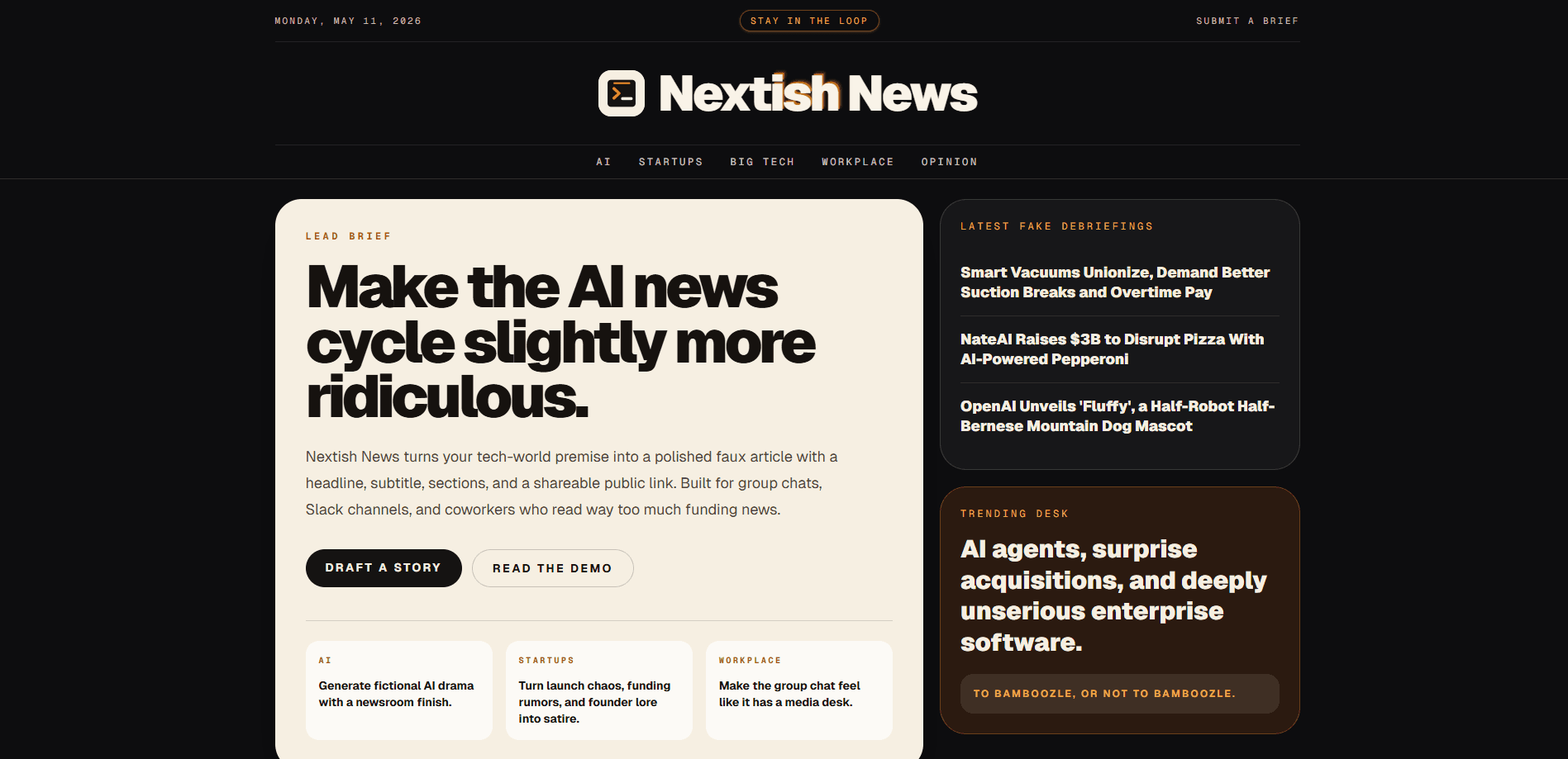 Nextish News 미리보기