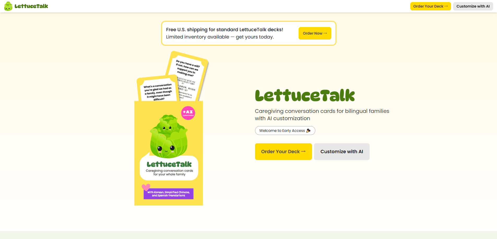 LettuceTalk 미리보기