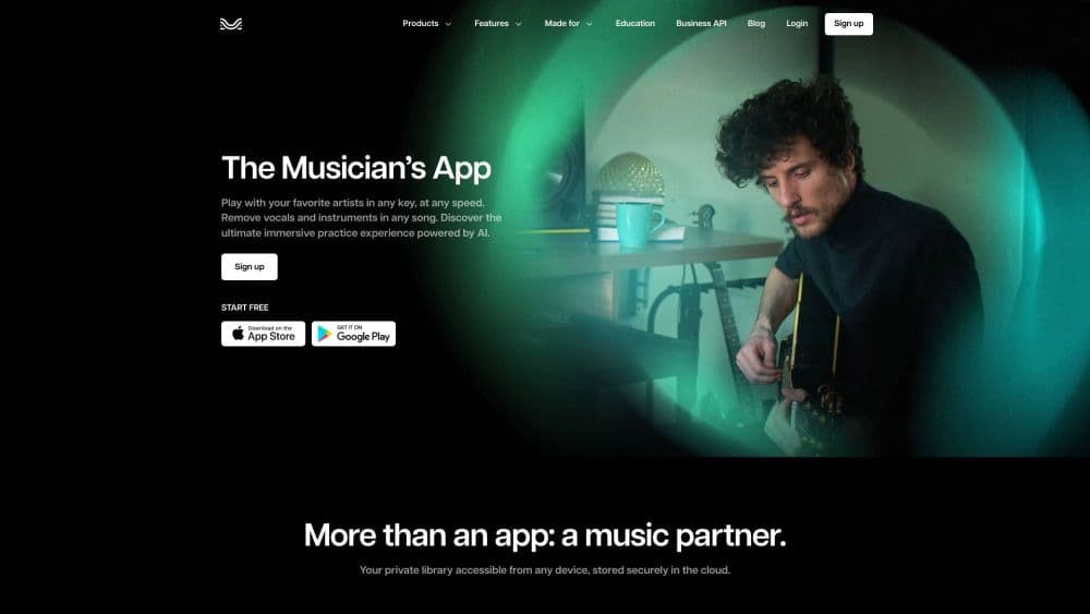 Moises: The Musician's AI App 미리보기