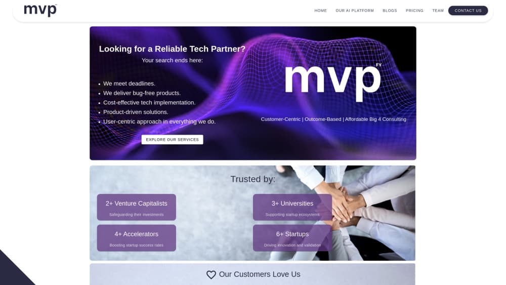 MVPfy 的介面預覽