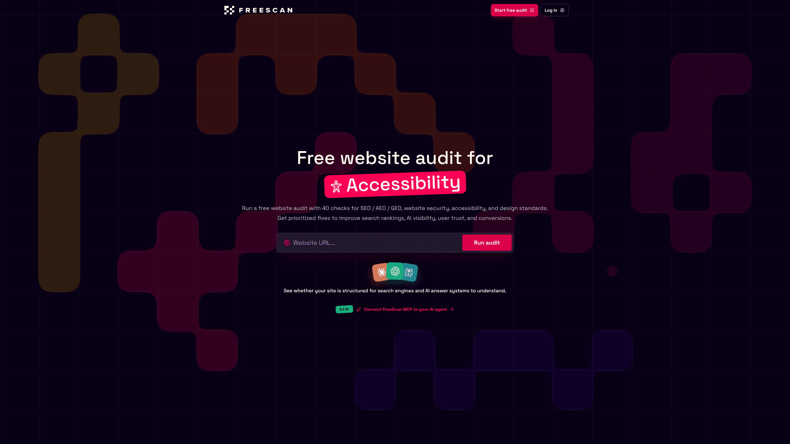 Interface preview of FreeScan.app