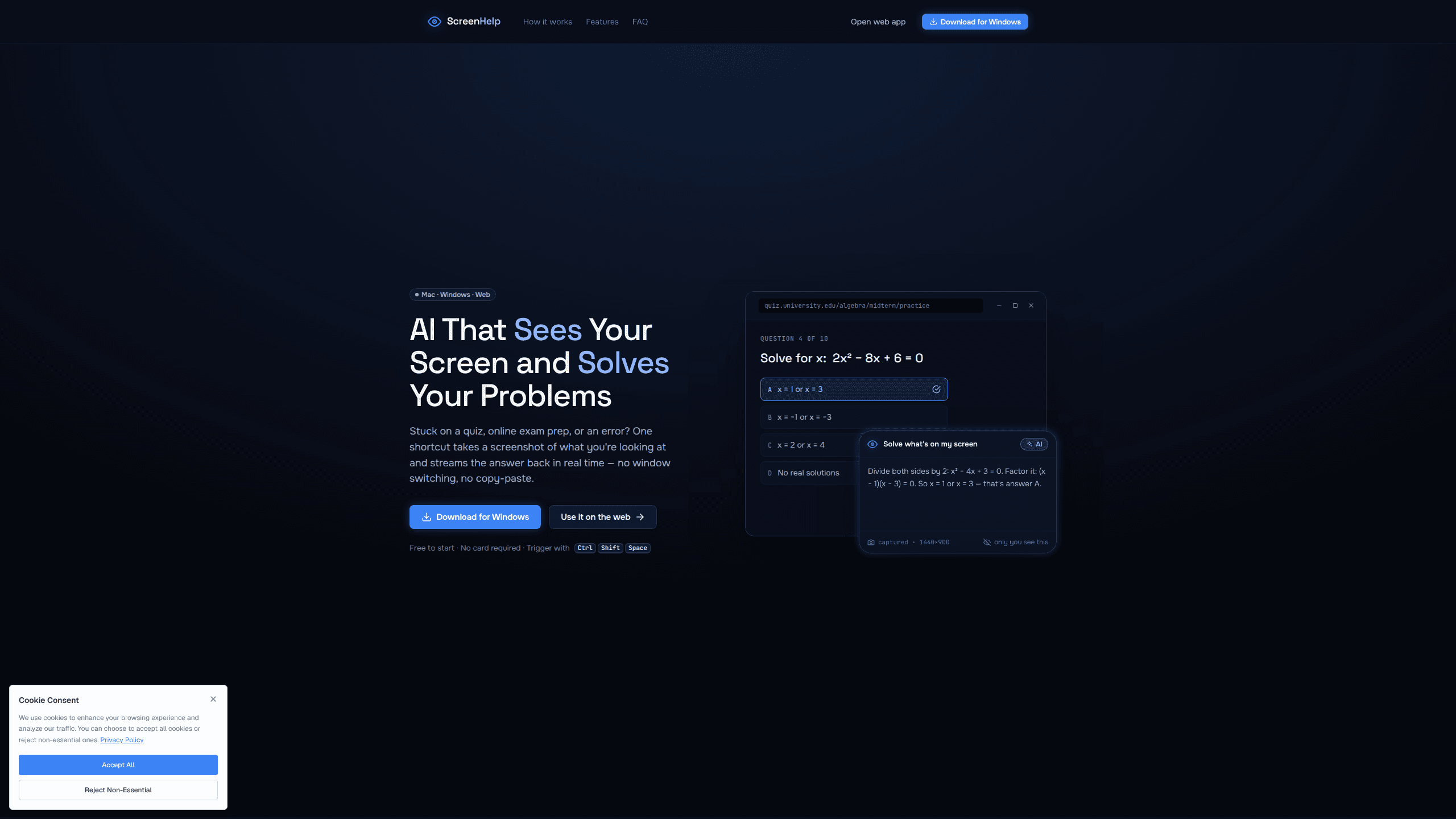 Screenhelp 的介面預覽