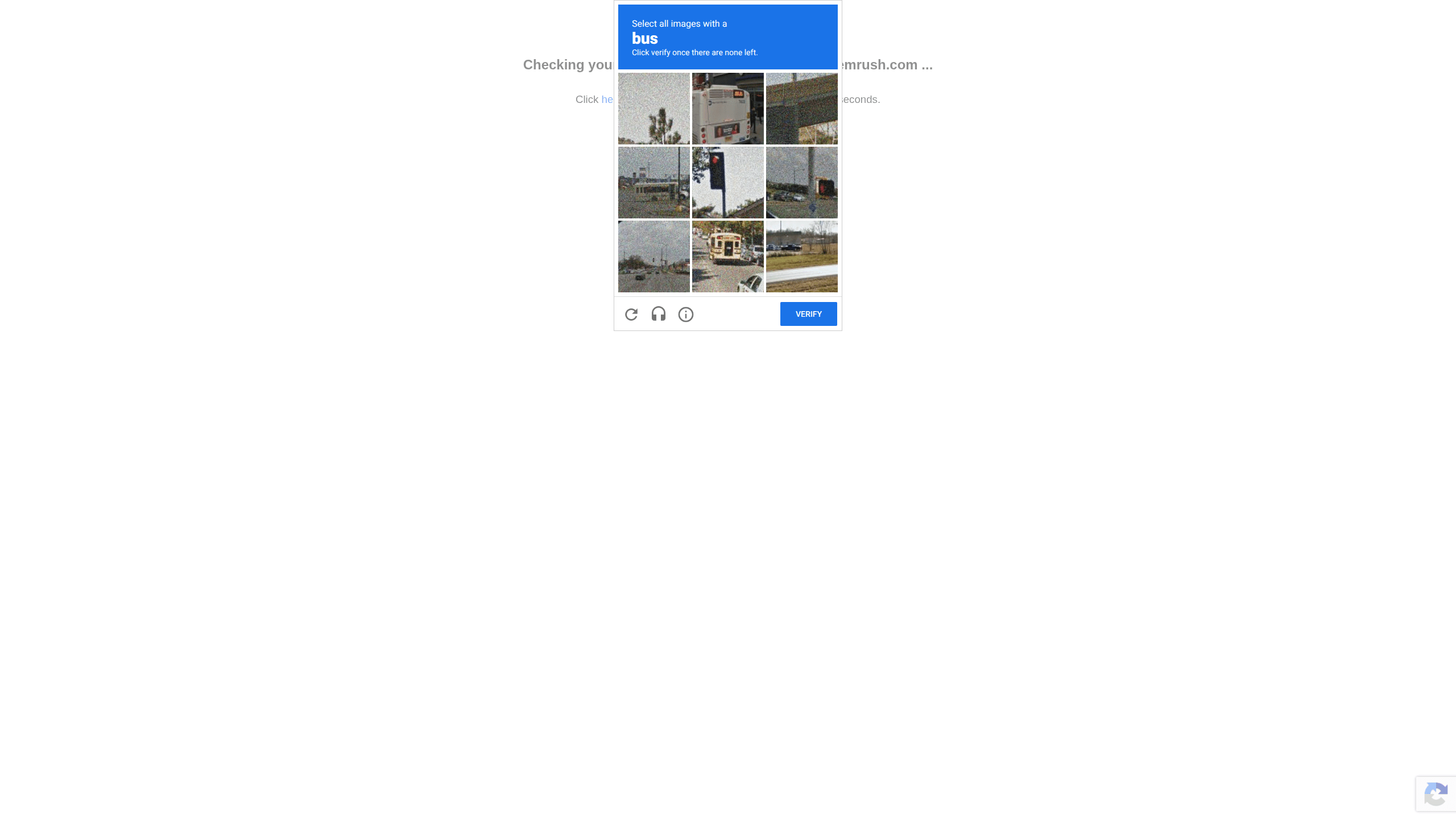 Interface preview of Semrush AI