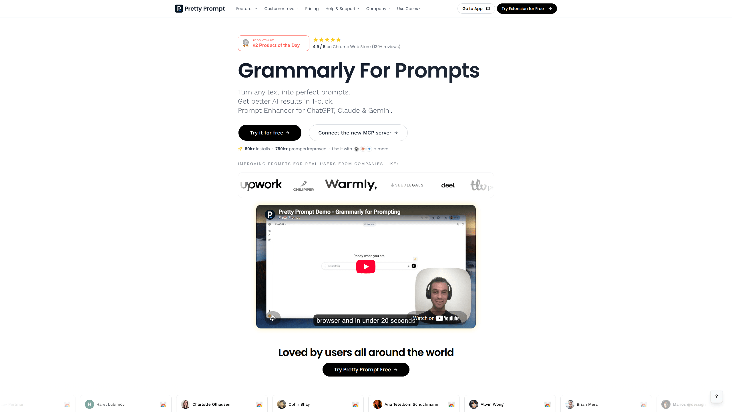 Interface preview of Pretty Prompt