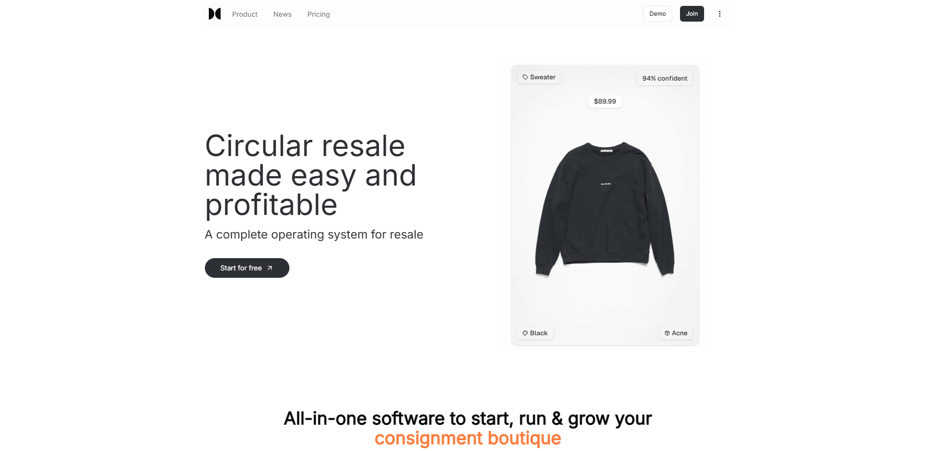 Circular Resale 미리보기