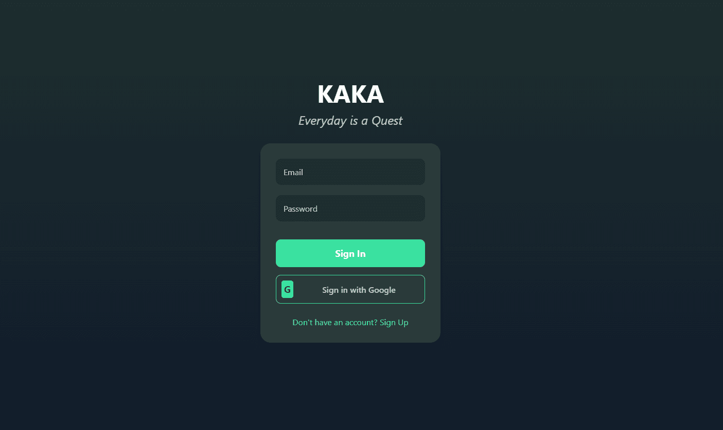 kaka.ai 的介面預覽