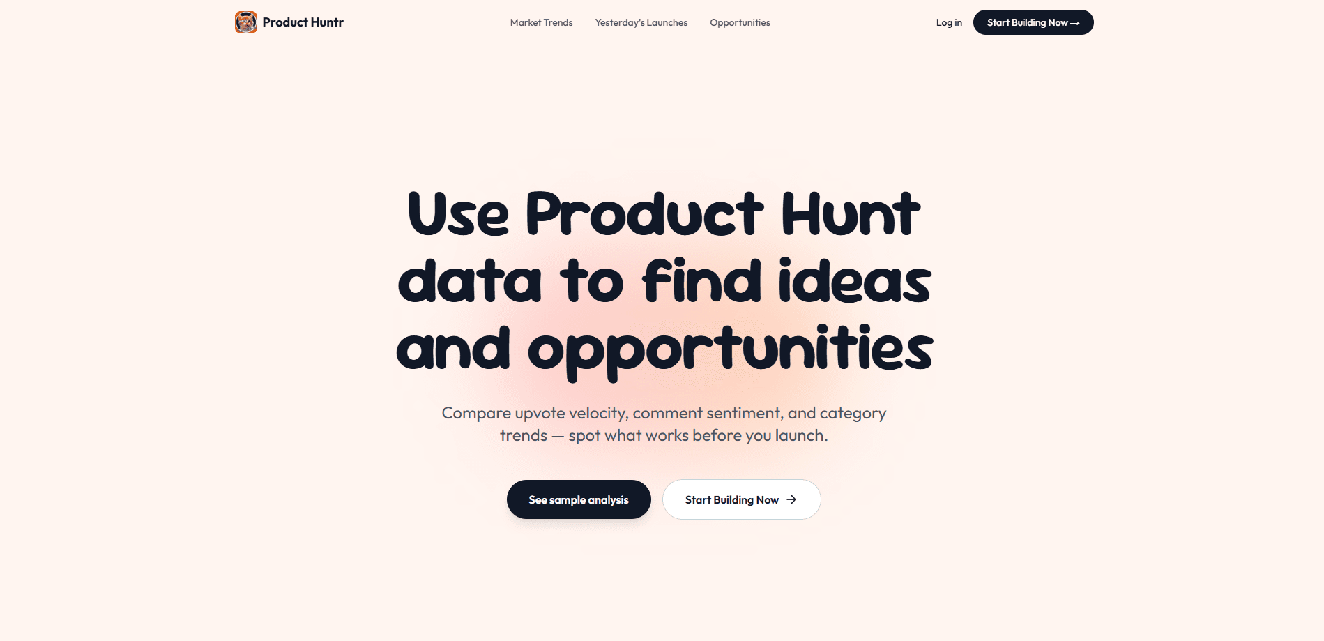Product Huntr 미리보기