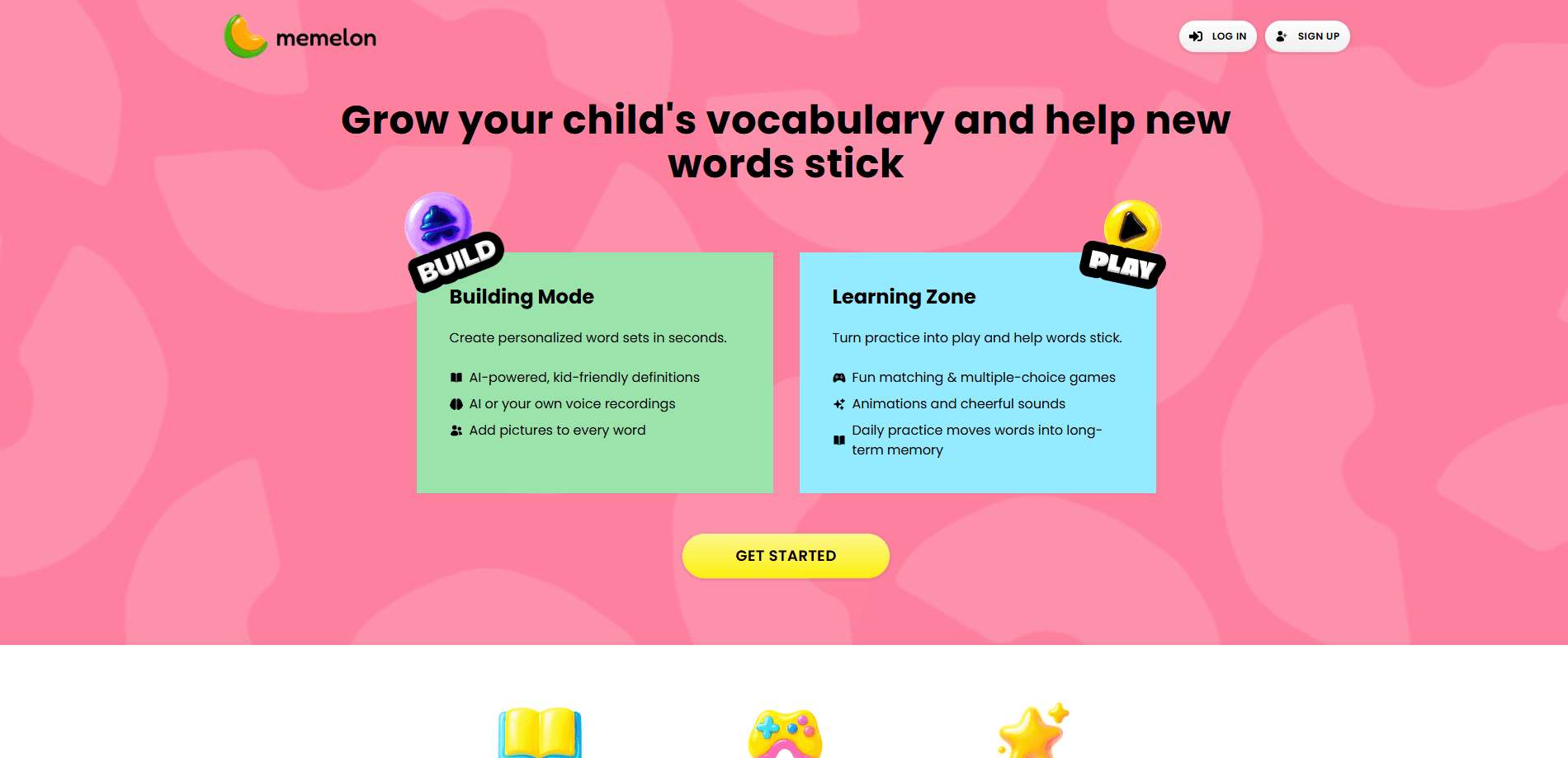 Memelon – vocabulary flashcards 미리보기