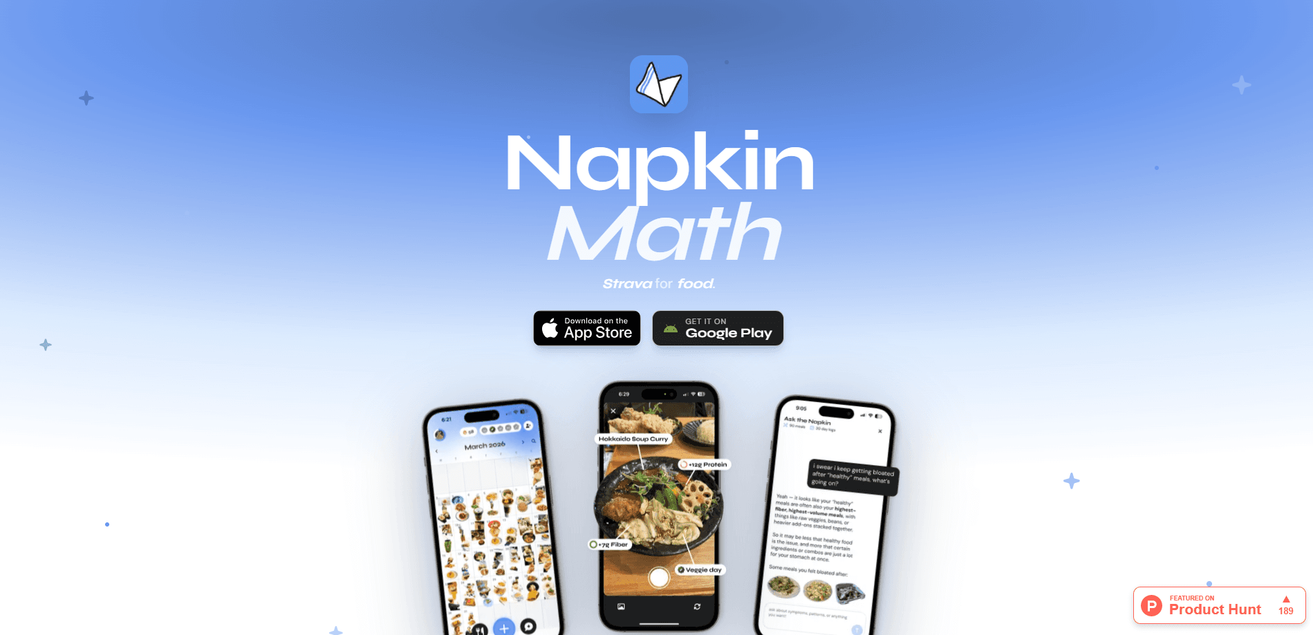 Vista previa de la interfaz de Napkin Math