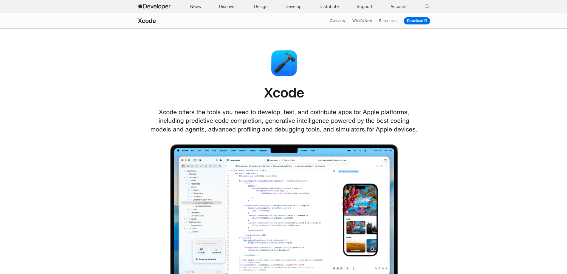 Xcode 미리보기