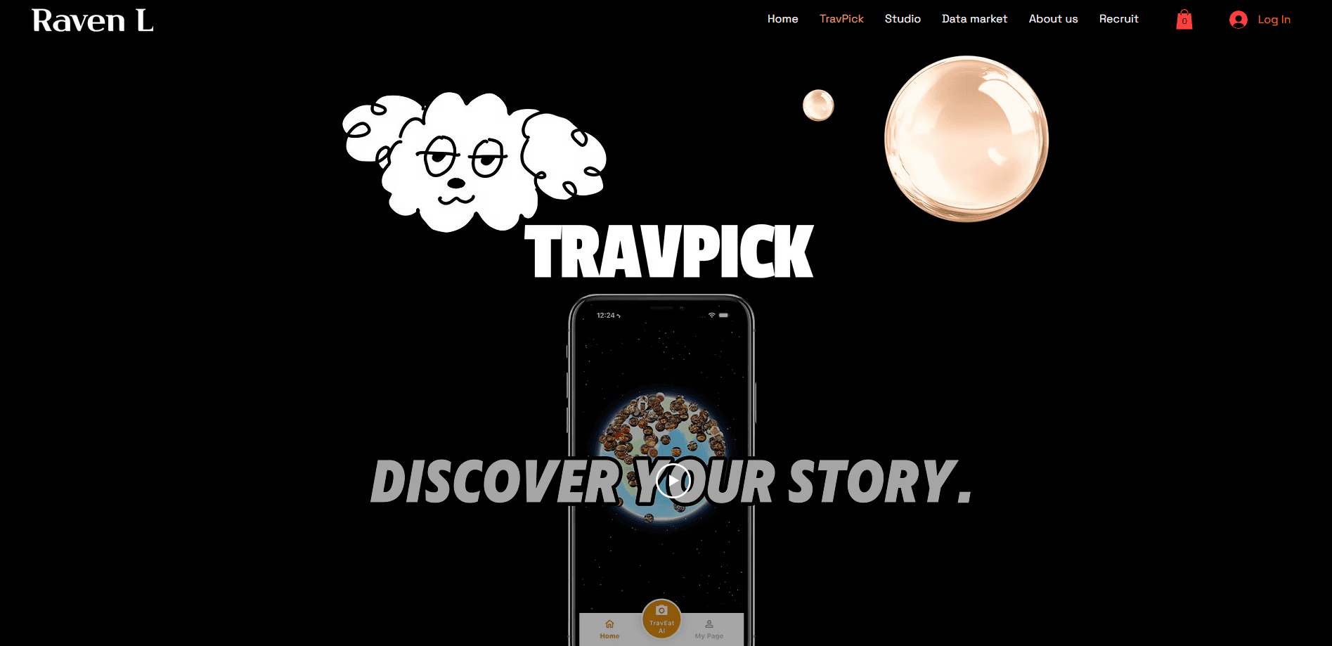 Interface preview of TravPick