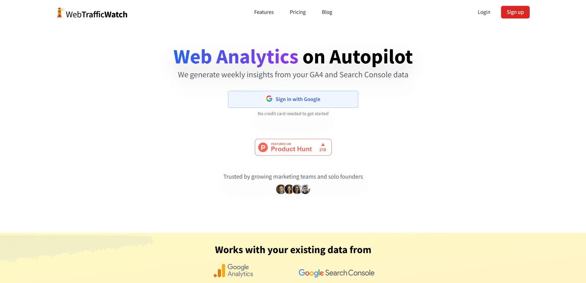 WebTrafficWatch 미리보기