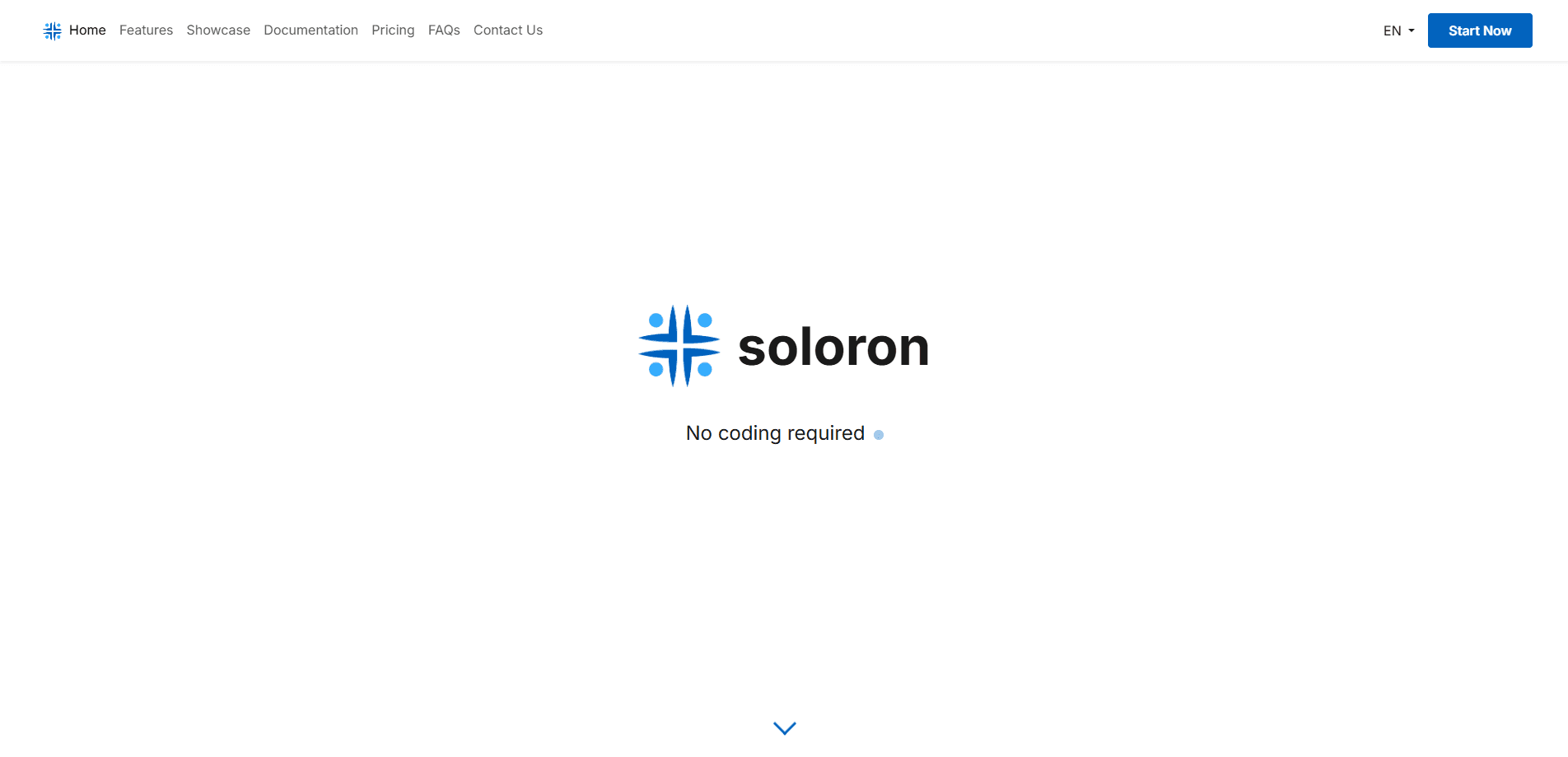 Vista previa de la interfaz de Soloron