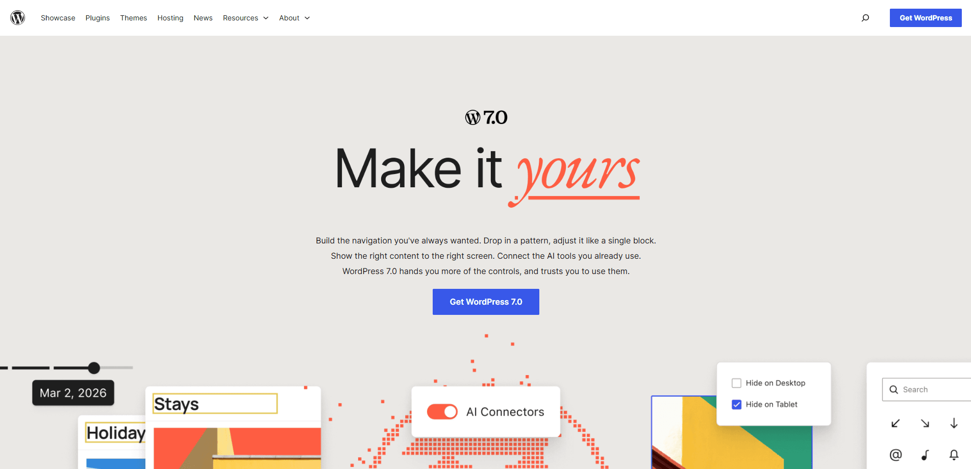 WordPress – Website Builder 미리보기
