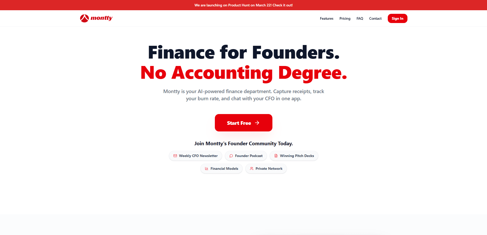 Montty Finance 미리보기