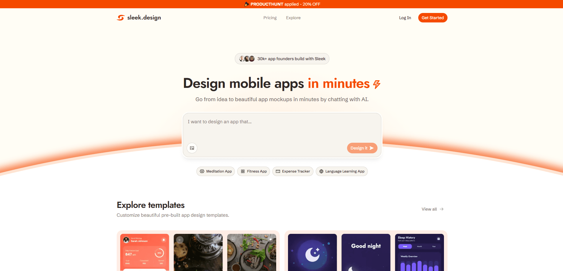 sleek.design 미리보기