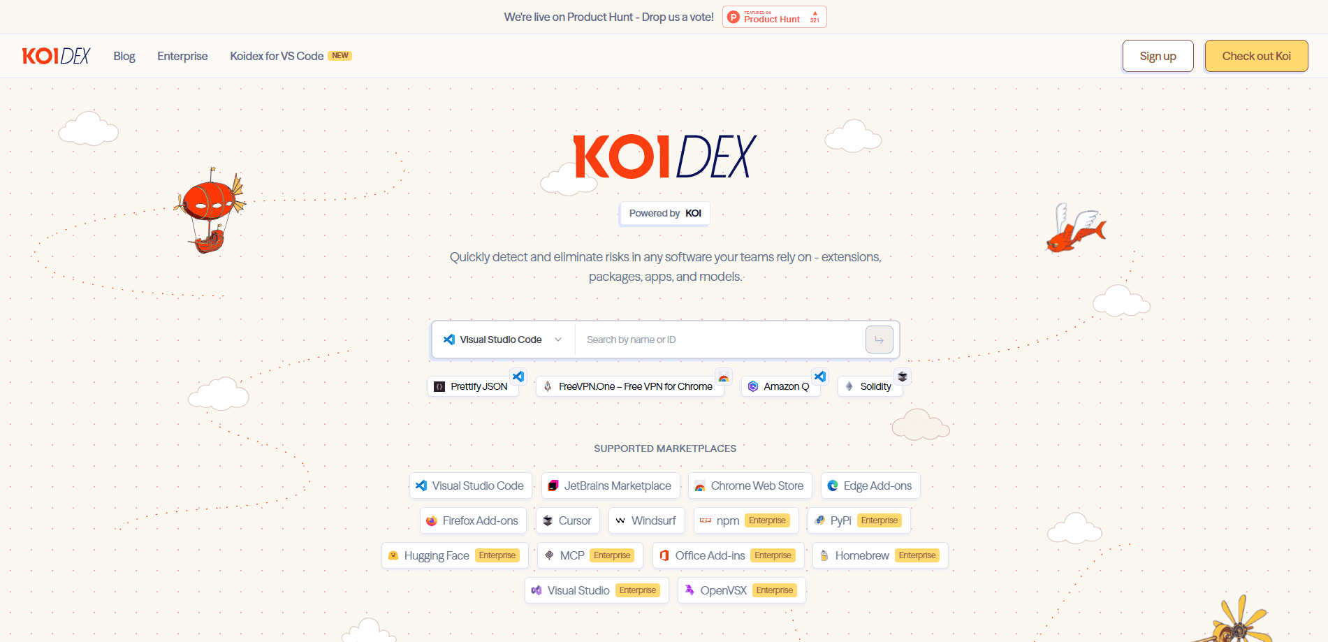 Koidex 미리보기