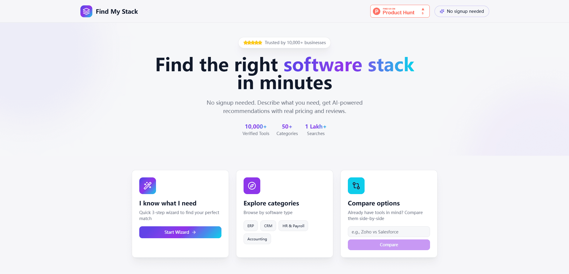 Find My Stack 미리보기