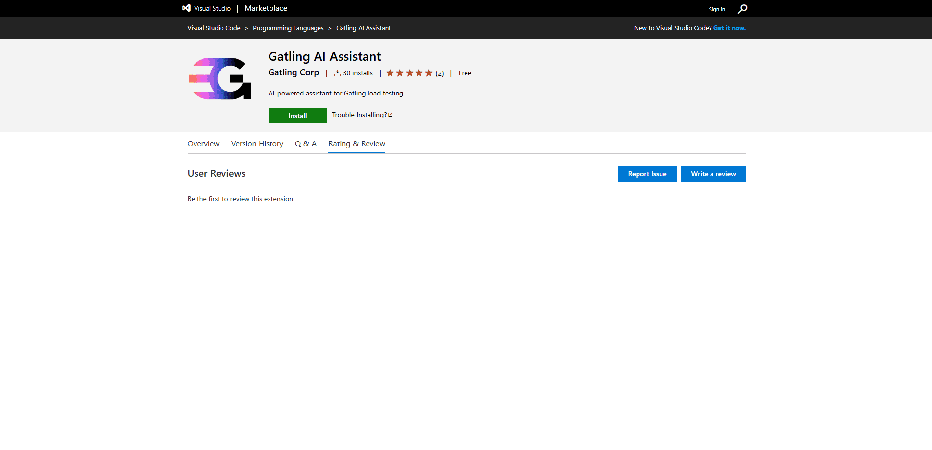 Gatling AI Assistant for VS Code 미리보기