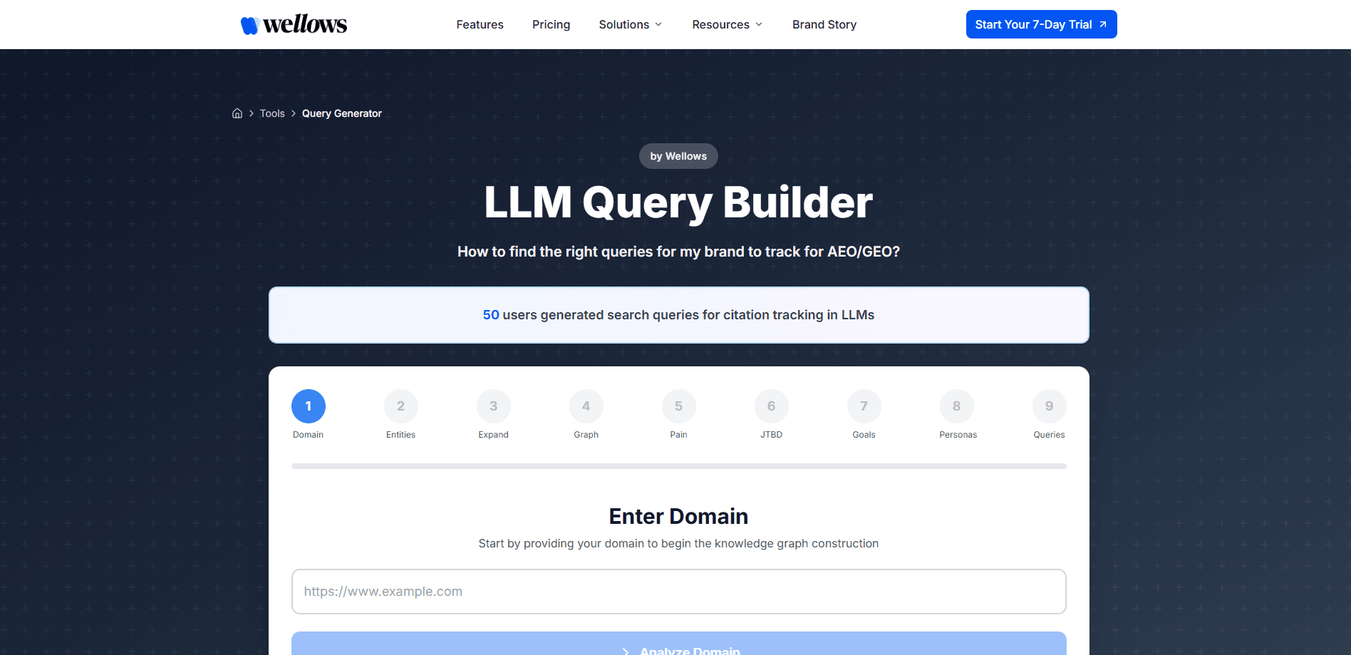 LLM Query Builder By Wellows 미리보기
