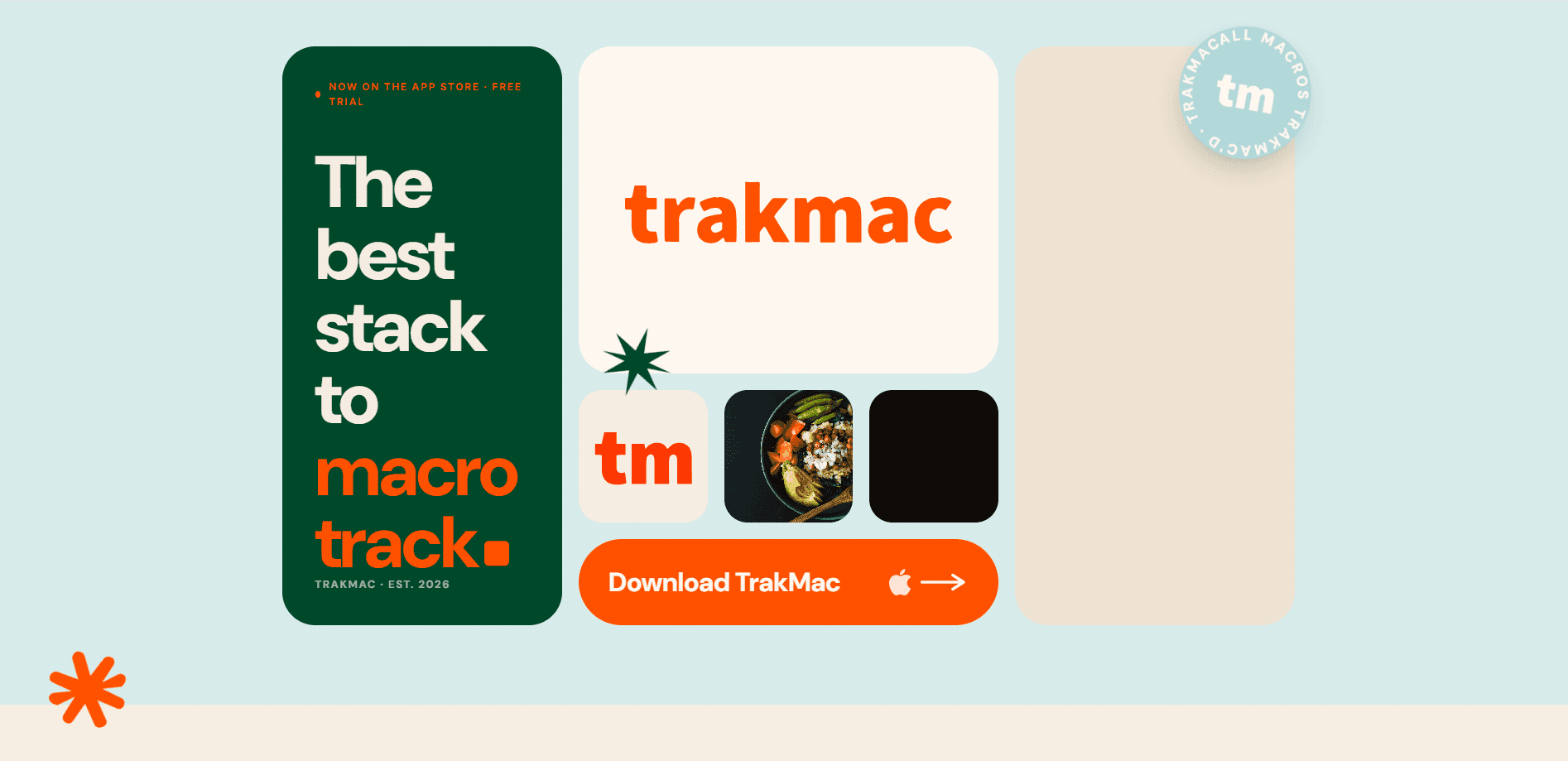 Vista previa de la interfaz de TrakMac