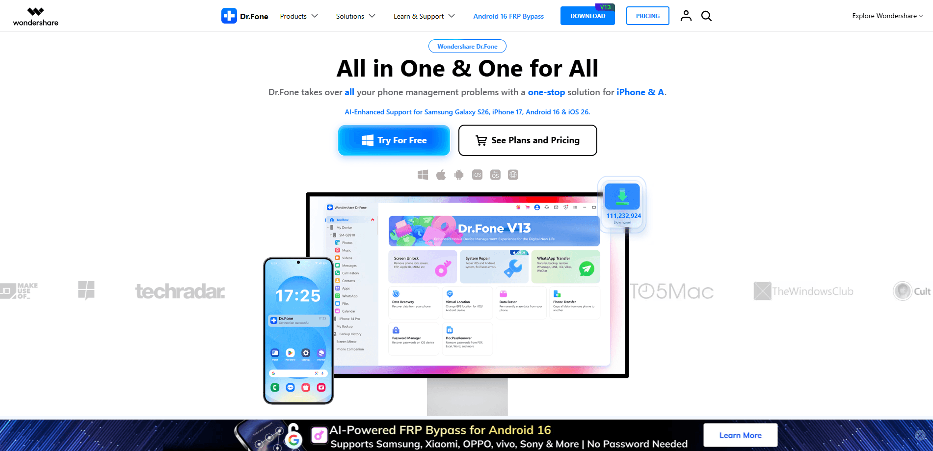 Dr.Fone: Photo & Data Recovery 미리보기