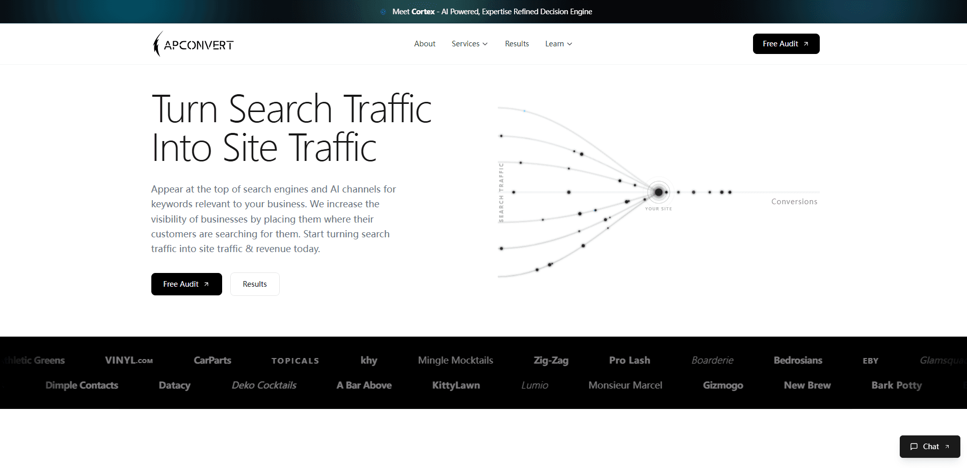 Interface preview of Cortex - Capconvert